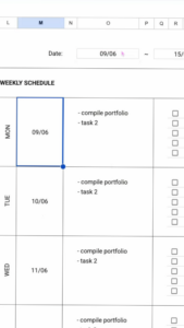 📝 📌 secret to staying productive: Weekly Schedule + Daily Planner + To-Do List (Google Sheets/Excel)