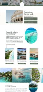 🪄 🖌️ secret to staying productive: Website Template for Independent Travel Advisors | Digital Design | Creative Assets