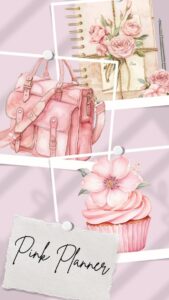 💍 🍰 secret to staying productive: Chic Pink Planner Clipart Bundle — 130 PNGs for Stylish Planning and Journaling