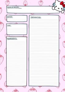 📍 🌈 secret to staying productive: Recipe Card Organizer for Digital Planners & Creative Designers