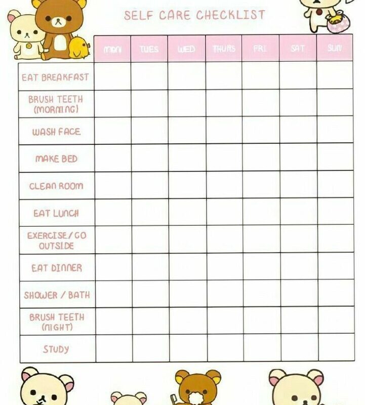 🥂 🌸 secret to staying productive: Selfcarez Digital Planner Assets