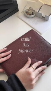 🖌️ 🪄 secret to staying productive: Build a Minimalist Planner with Us | Cloth & Paper