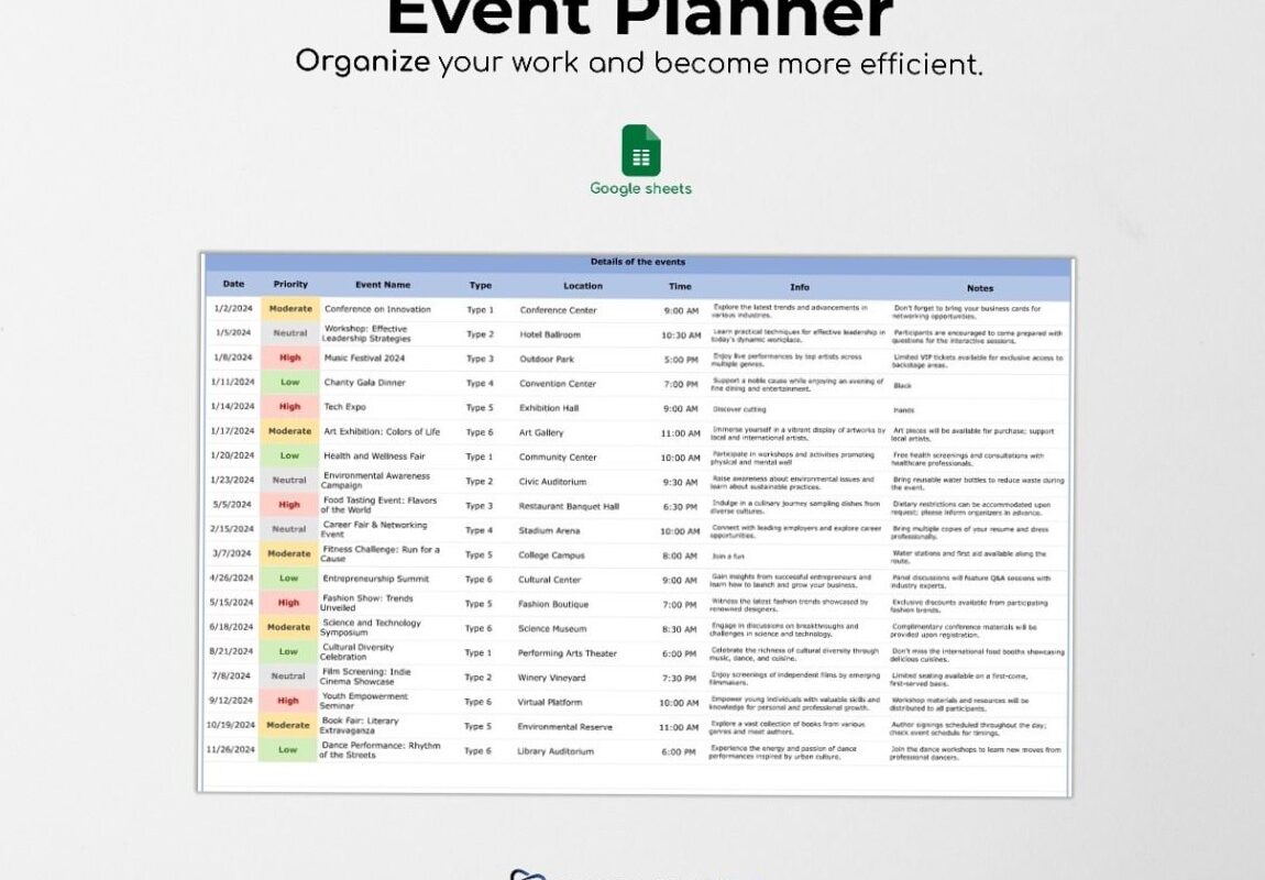 🍰 💌 secret to staying productive: Event Calendar: Plan Your Events with Ease!