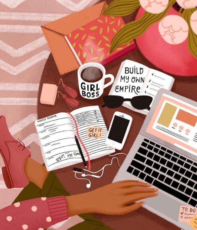 🖌️ 🪄 secret to staying productive: 46 Inspiring Female Illustrators on Instagram