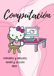 🍰 🌸 secret to staying productive: Hello Kitty Cover Design for Planners & Digital Projects