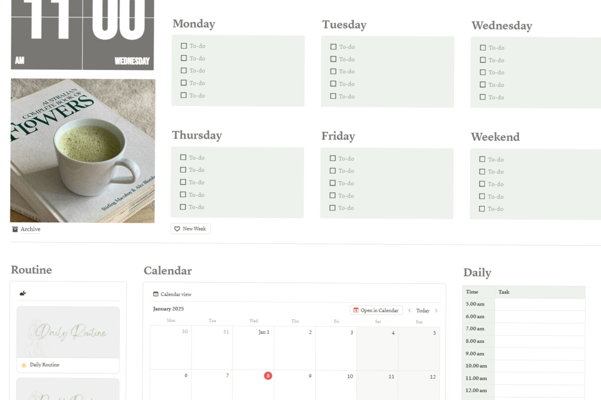 Social Media Planner | Digital Design & Creative Assets — 📍 🎨 stay inspired all year long