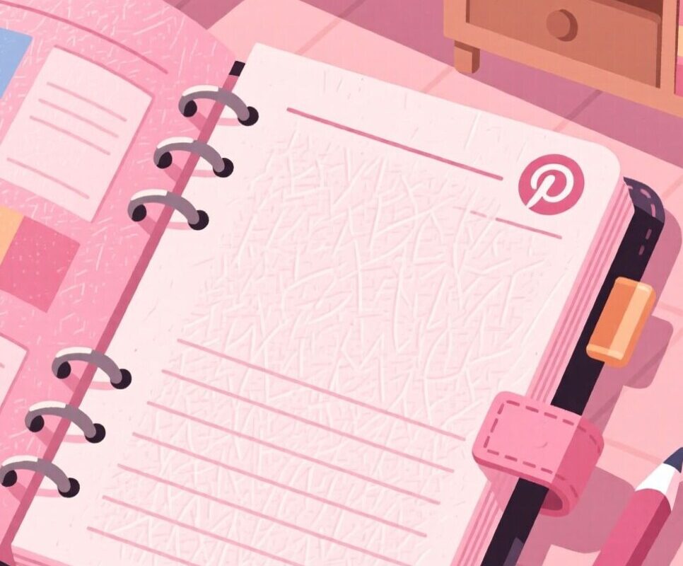 Soft Pink Aesthetic Planner Page | Flat Design Productivity — 🍰 💌 romanticize your routine