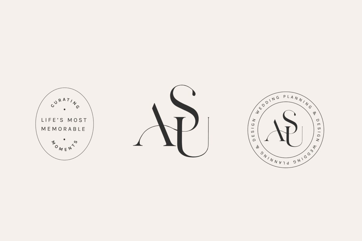 🥂 💌 Soft-Toned Logo Design for Wedding Planners | secret to staying productive