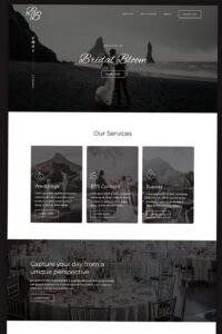 ✨ 🤍 Squarespace 7.1 Event Planner Template — Luxury Wedding Photographer Web Design Theme | stay inspired all year long