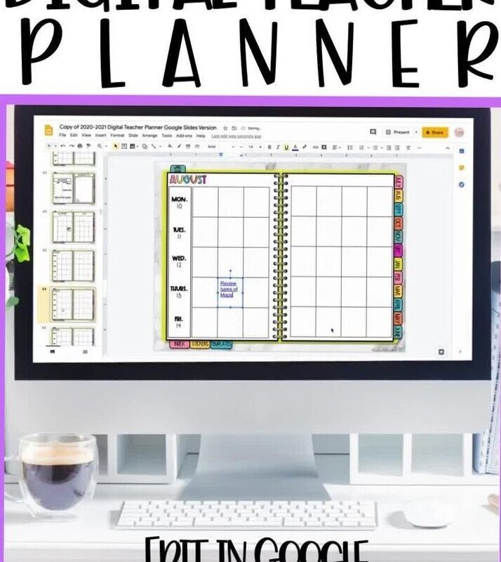 📝 🖇️ stay inspired all year long: 5 Reasons to Go Digital with Your Teacher Planner