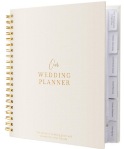 👰 🥂 stay inspired all year long: Beige Linen Gold Coil Wedding Planner Free Printable Kids Planner