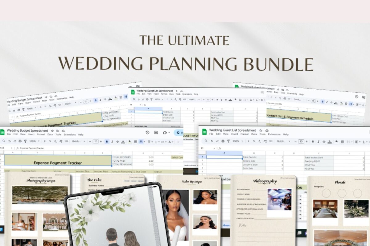 🖌️ 🖌️ stay inspired all year long: Trying to Do It All? This Wedding Planner Bundle Was Made for You