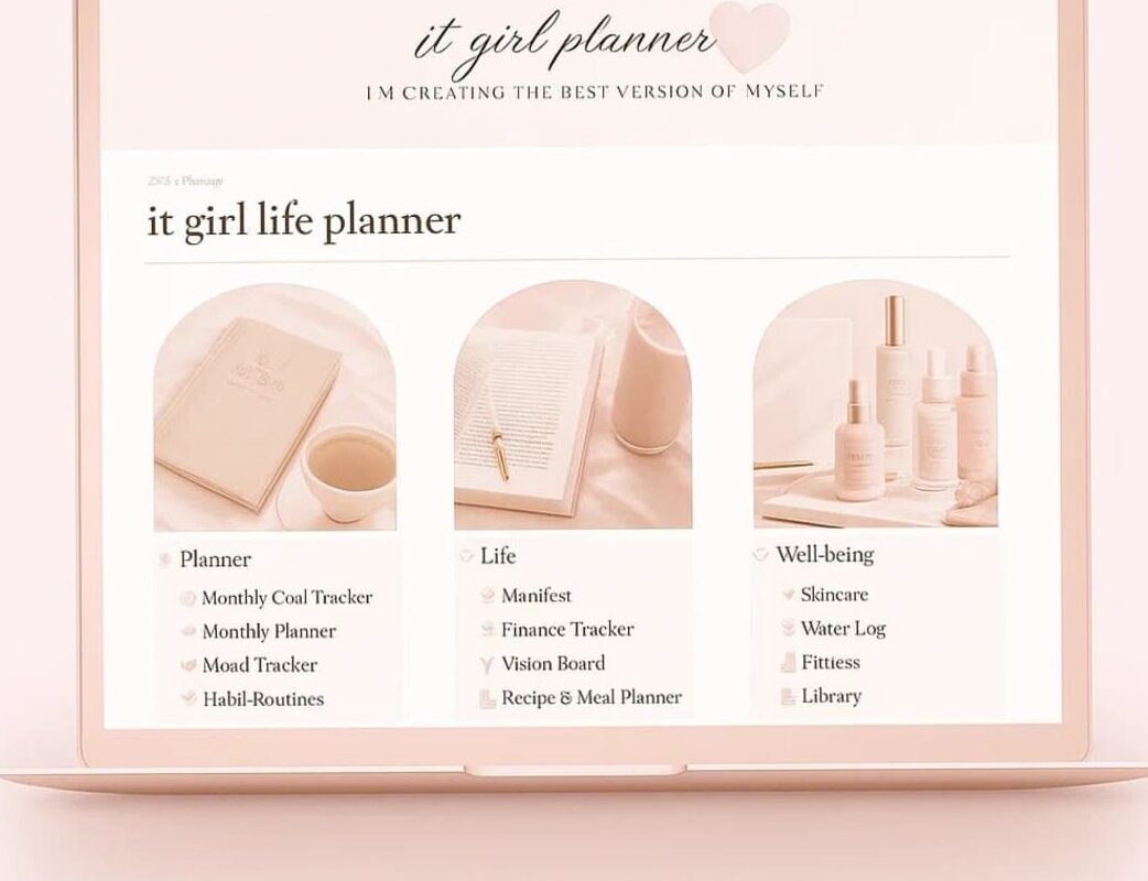 💎 🌈 stay inspired all year long: Elegant Planner Aesthetic for the It Girl