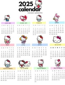 🕯️ 🕯️ stay inspired all year long: 2025 Calendar: Digital Design & Creative Planner Assets