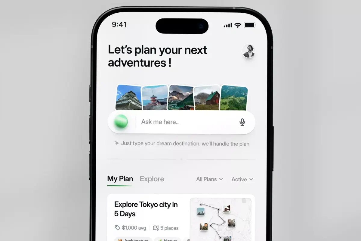🌿 🕯️ stay inspired all year long: AI Travel Planner App — Digital Design & Creative Travel Templates