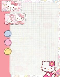 📊 🖇️ stay inspired all year long: Adorable Hello Kitty Digital Planner Assets
