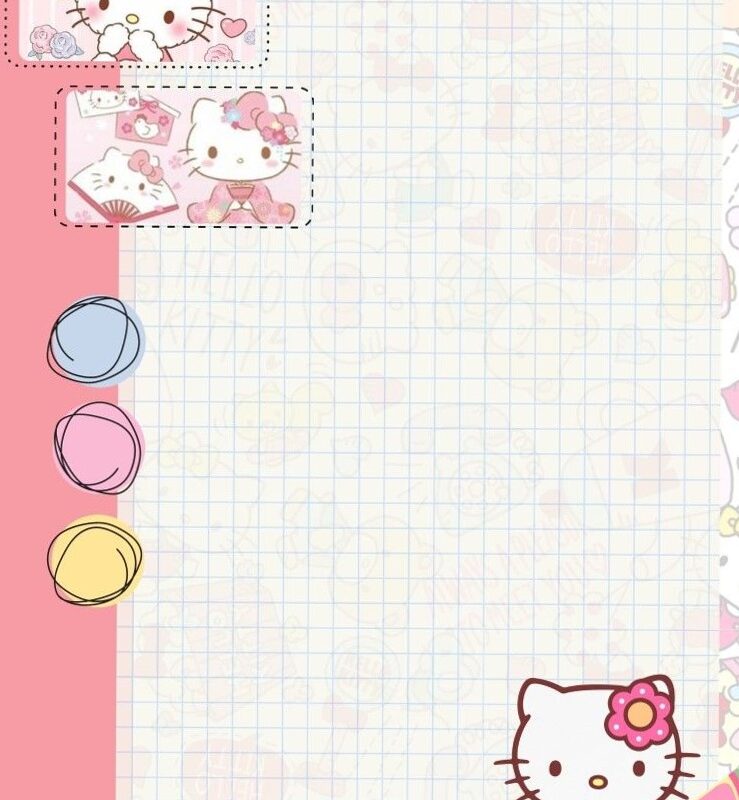 📊 🖇️ stay inspired all year long: Adorable Hello Kitty Digital Planner Assets