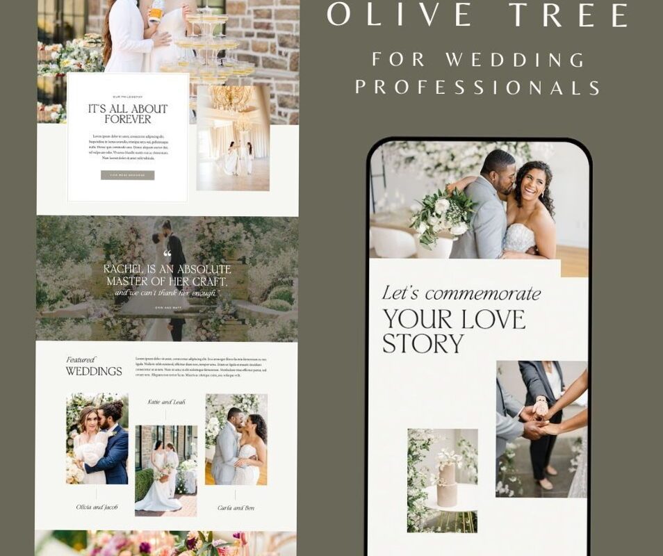 📅 📌 stay inspired all year long: Wedding Planner Website Design | Showit SEO & Template Tips