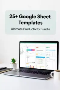📊 🖇️ stay inspired all year long: Boost Productivity with Google Sheet Templates for Designers
