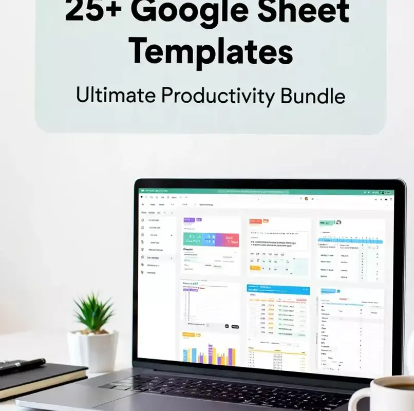 📊 🖇️ stay inspired all year long: Boost Productivity with Google Sheet Templates for Designers