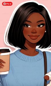 📌 📝 stay inspired all year long: Black Mom Clipart & Planner Stickers | Digital Design