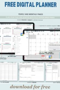 🌿 ✨ stay inspired all year long: Digital Planner 2026 & Undated for Goodnotes, iPad, Notability, Apple & Google Sync