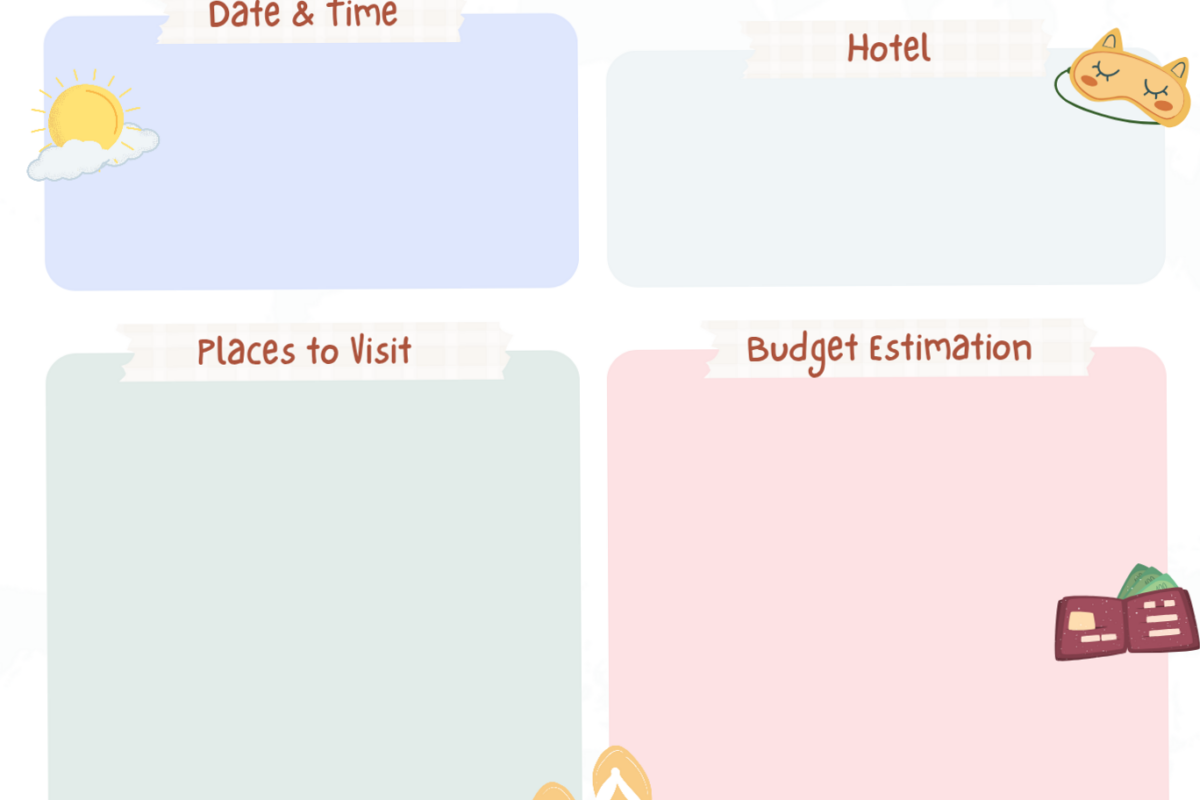 🖇️ 📅 stay inspired all year long: Organize Your Journey with Clean Slate Travel Planner