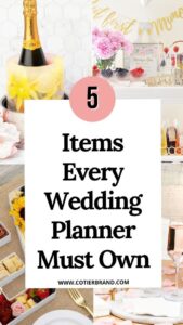 ☁️ ✨ stay inspired all year long: 5 Time-Saving Tools Every Wedding Planner Should Own | Cotier Brand