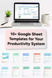 💍 💌 stay inspired all year long: Ultimate Google Sheet Template Collection for Productivity