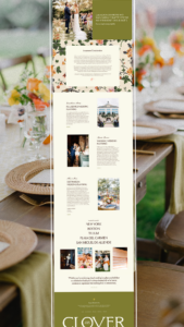 📅 📊 stay inspired all year long: Elegant Branding & Web Design for Wedding Planners