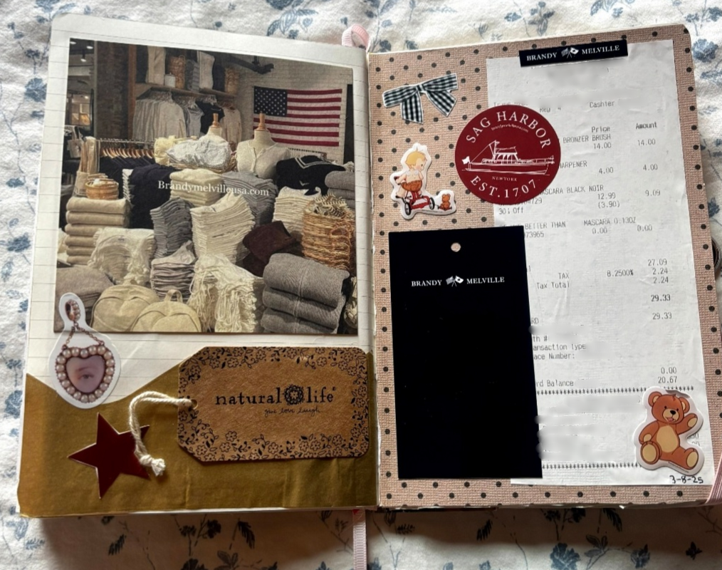 ☁️ 🎀 stay inspired all year long: Brandy Melville Spread for Creative Planners