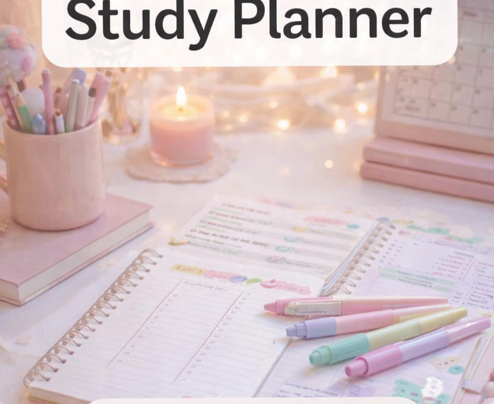 Stop Wasting Study Time – Free Planner Download — 🖇️ 🖇️ romanticize your routine