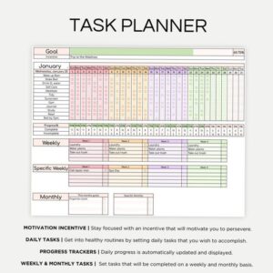 🎀 🌿 Streamline School Tasks with Google Sheets Templates for Budgeting & Planning | dream life manifestation