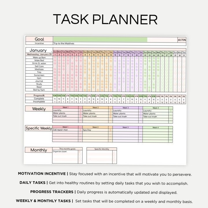 🎀 🌿 Streamline School Tasks with Google Sheets Templates for Budgeting & Planning | dream life manifestation