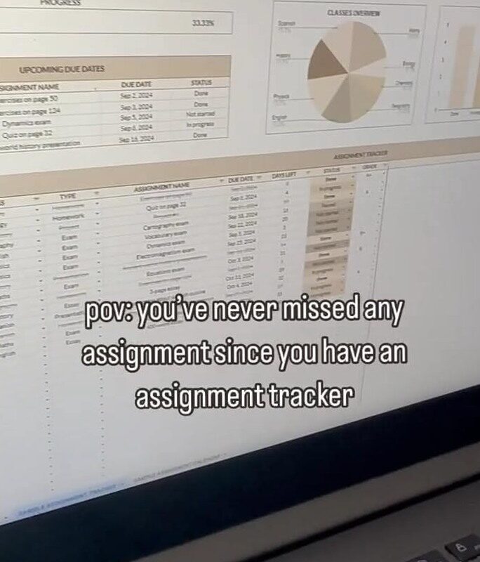 📌 📌 Student Planner | Assignment Tracker | Creative Calendar Design | no-stress tracker