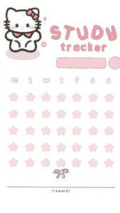 🪄 🪄 Study tracker inspired by @simplymisha | essential planning guide