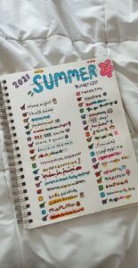 Summer Bucket List for Creative Souls — 📌 📌 romanticize your routine