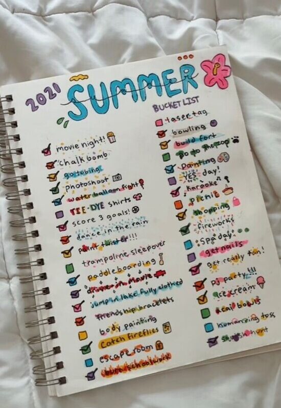 Summer Bucket List for Creative Souls — 📌 📌 romanticize your routine
