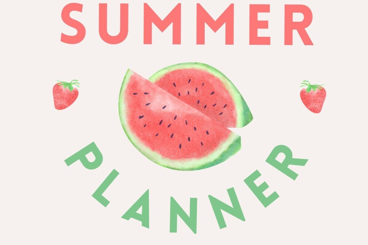 Summer Planner, Travel Checklist & Garden Journal Printable — 🍰 🌸 ultimate printable checklist