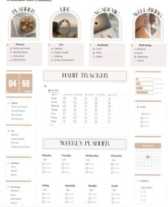 That Girl 2024: Aesthetic Notion Life Planner Template — 📍 🖌️ pro digital dashboard