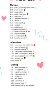 🌸 👰 That Girl Daily Routine Planner Design | romanticize your routine