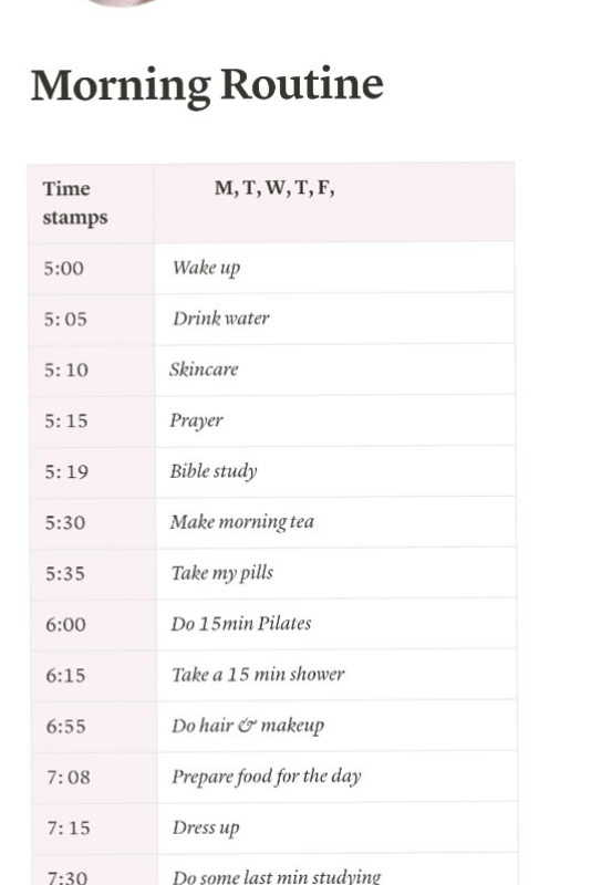 💎 🎨 That Girl Habit Tracker | Digital Planner Asset | seamless organization hack