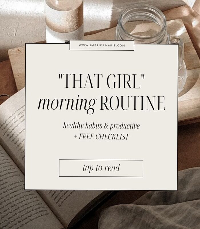 🌸 🍰 “That Girl” Morning Routine | Digital Design & Planner Essentials | stay inspired all year long