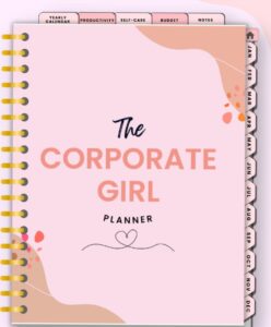 📌 📁 The Corporate Girl Digital Planner by DigitalPlannerGirl. 2807 | dream life manifestation