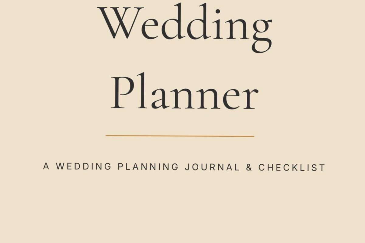 ✨ ☁️ The Essential Wedding Planner — Printable Journal & Checklist (A4 + US Letter) | ultimate printable checklist