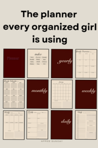 🎨 🌈 The Planner Every Organized Girl Swears By | secret to staying productive