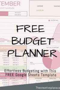 🥂 🍰 The Ultimate Budget Spreadsheet — Cristal Coleman | game-changing digital system