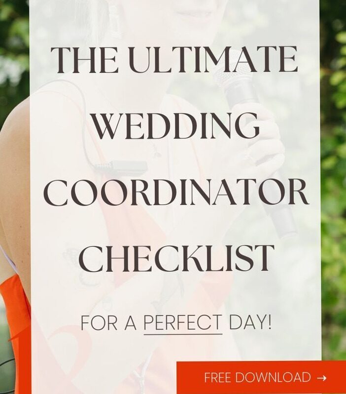 🎀 ✨ The Ultimate Day-of Wedding Coordinator Checklist | seamless organization hack