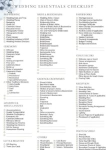 The Ultimate Printable Checklist For Seamless Organization — 🖇️ 📅 seamless organization hack