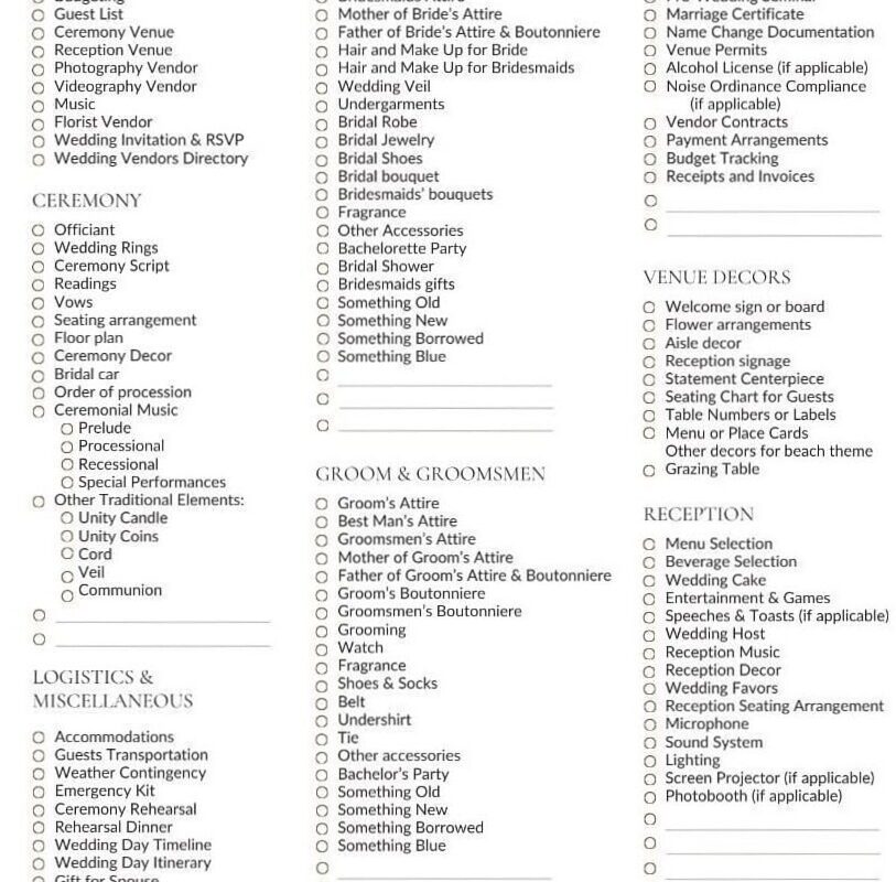 The Ultimate Printable Checklist For Seamless Organization — 🖇️ 📅 seamless organization hack